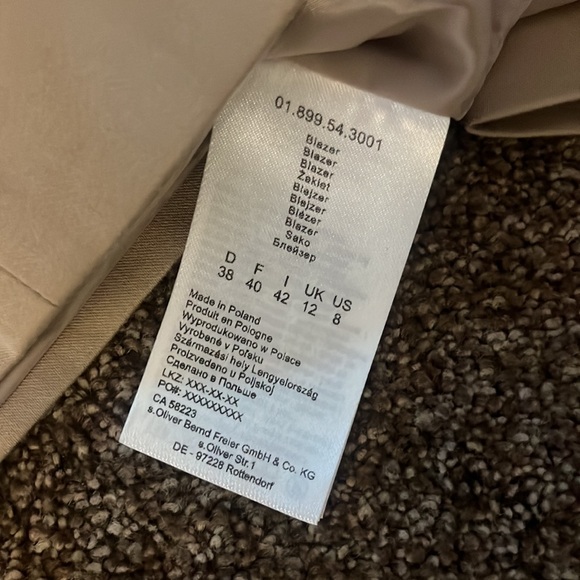 2/$20 Size 8 blazer in excellent condition - Picture 5 of 6